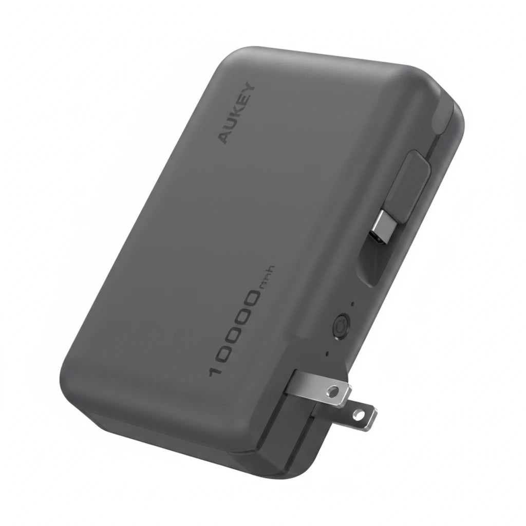 2-1Pack Aukey MixFlex Sling 30W PD 10000mAh Power Bank USB-C Fast Charging  greenbetterdays